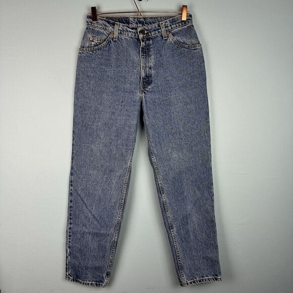 Vintage Levis Womens 15951 Relaxed Tapered Leg Orange Tab High Waist Sz 10 Short - Picture 1 of 6